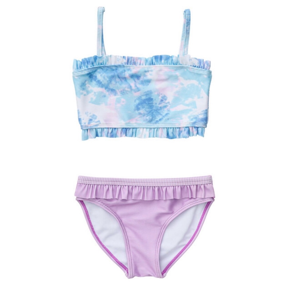 SNAPPER ROCK Frilled purple Bikini bottoms- size 12